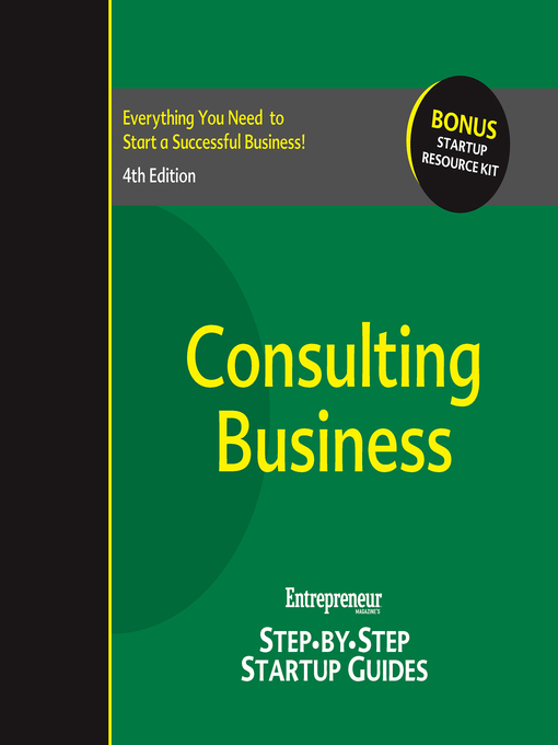 Title details for Consulting Business by Entrepreneur magazine - Wait list